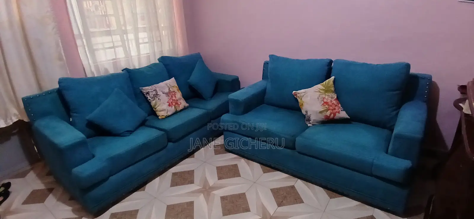 5 Seater Tarquise Sofa Set