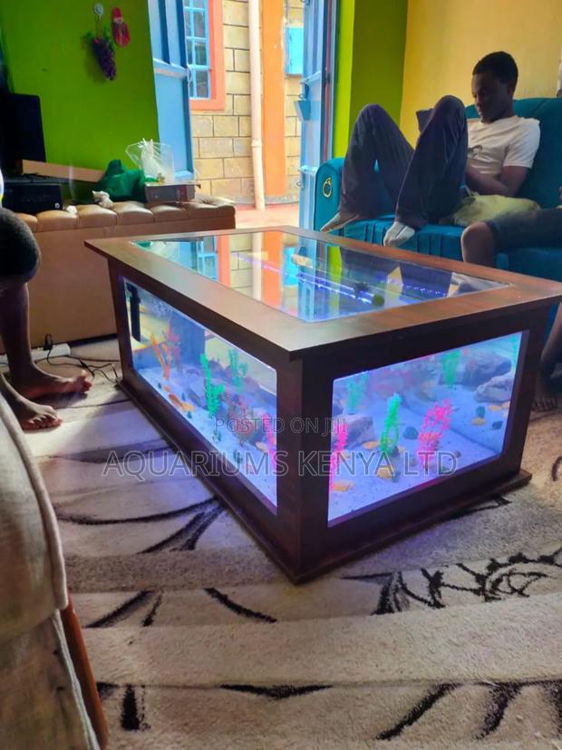 Fully Framed Table Aquarium - main view