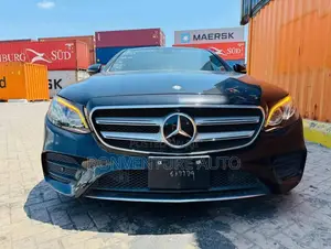 Mercedes-Benz E200 2018 Black