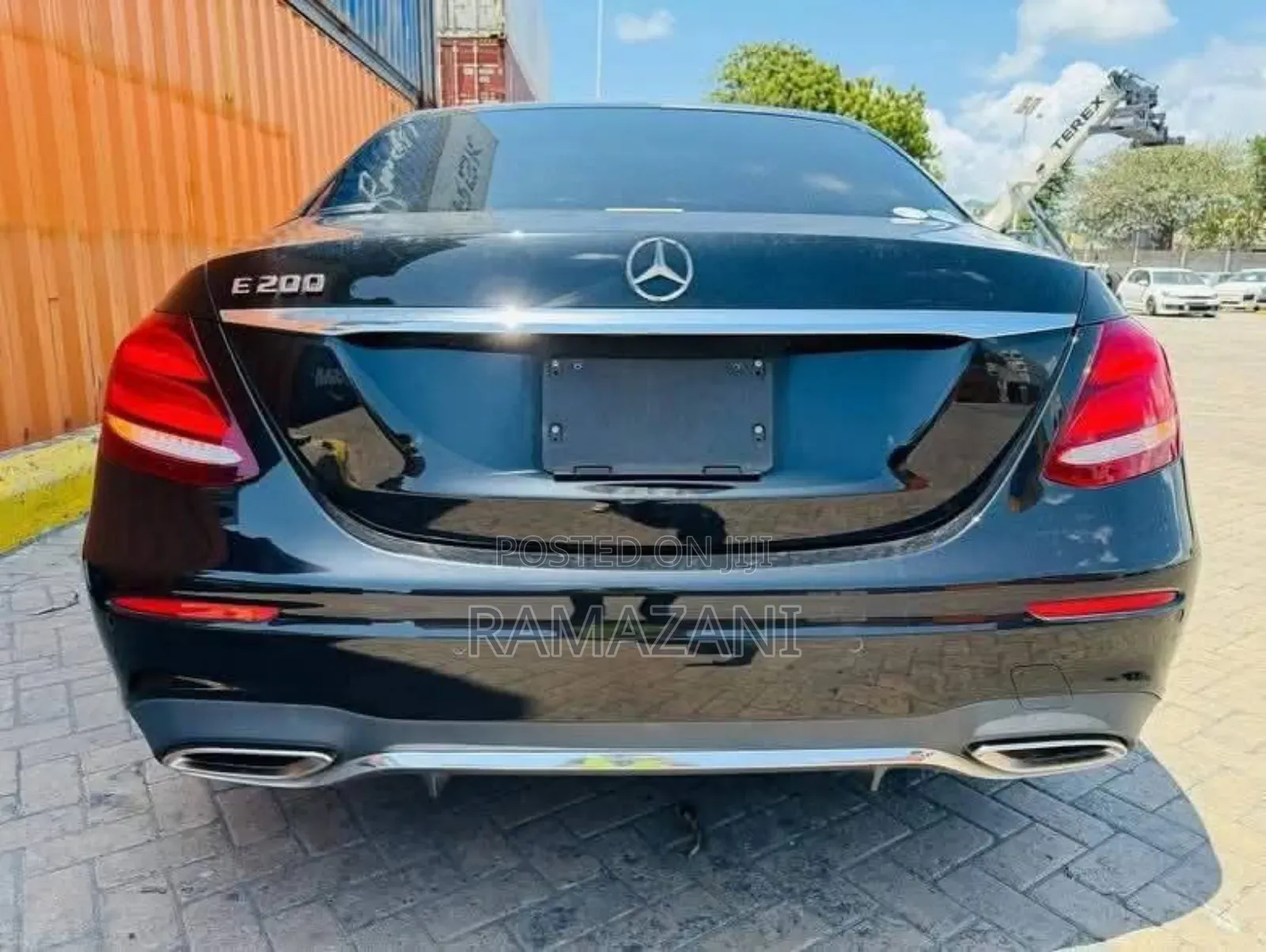 Mercedes-Benz E200 2018 Black