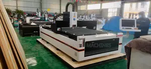 1300x2500 4x8ft Aluminum 2000w Fiber Laser Cutting Machine