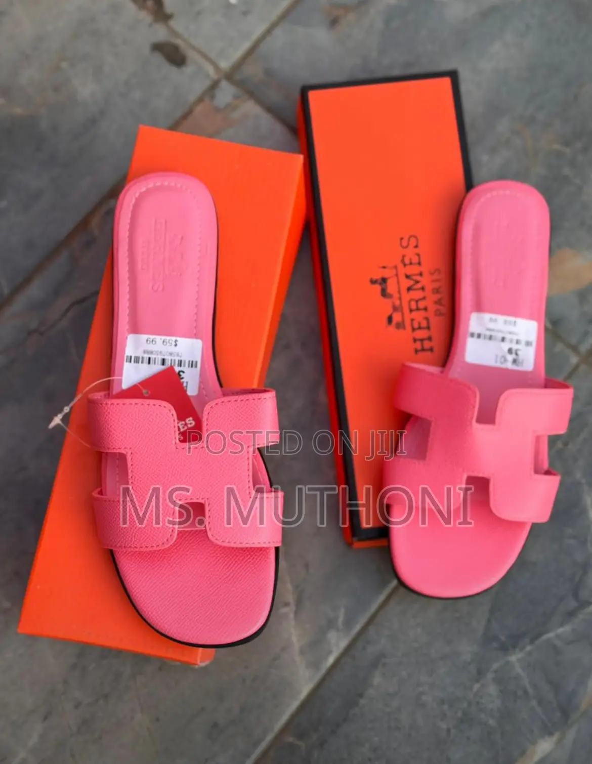 Ladies H€Rmes Sandals Size 37-42