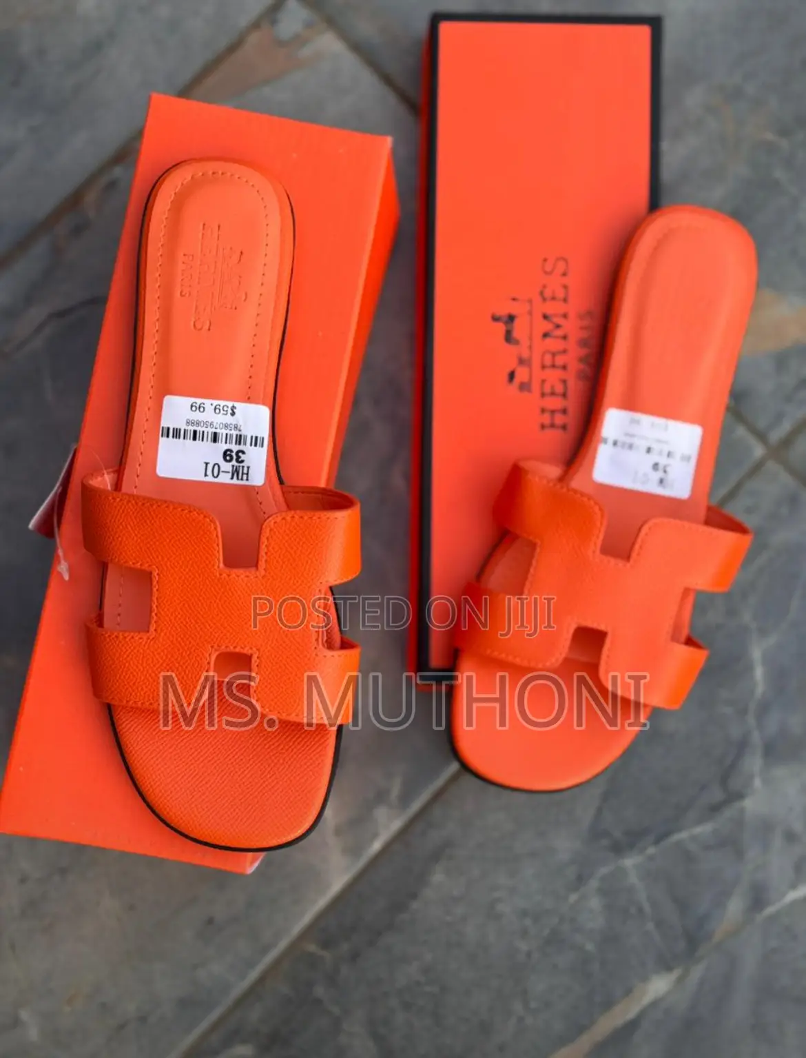 Ladies H€Rmes Sandals Size 37-42