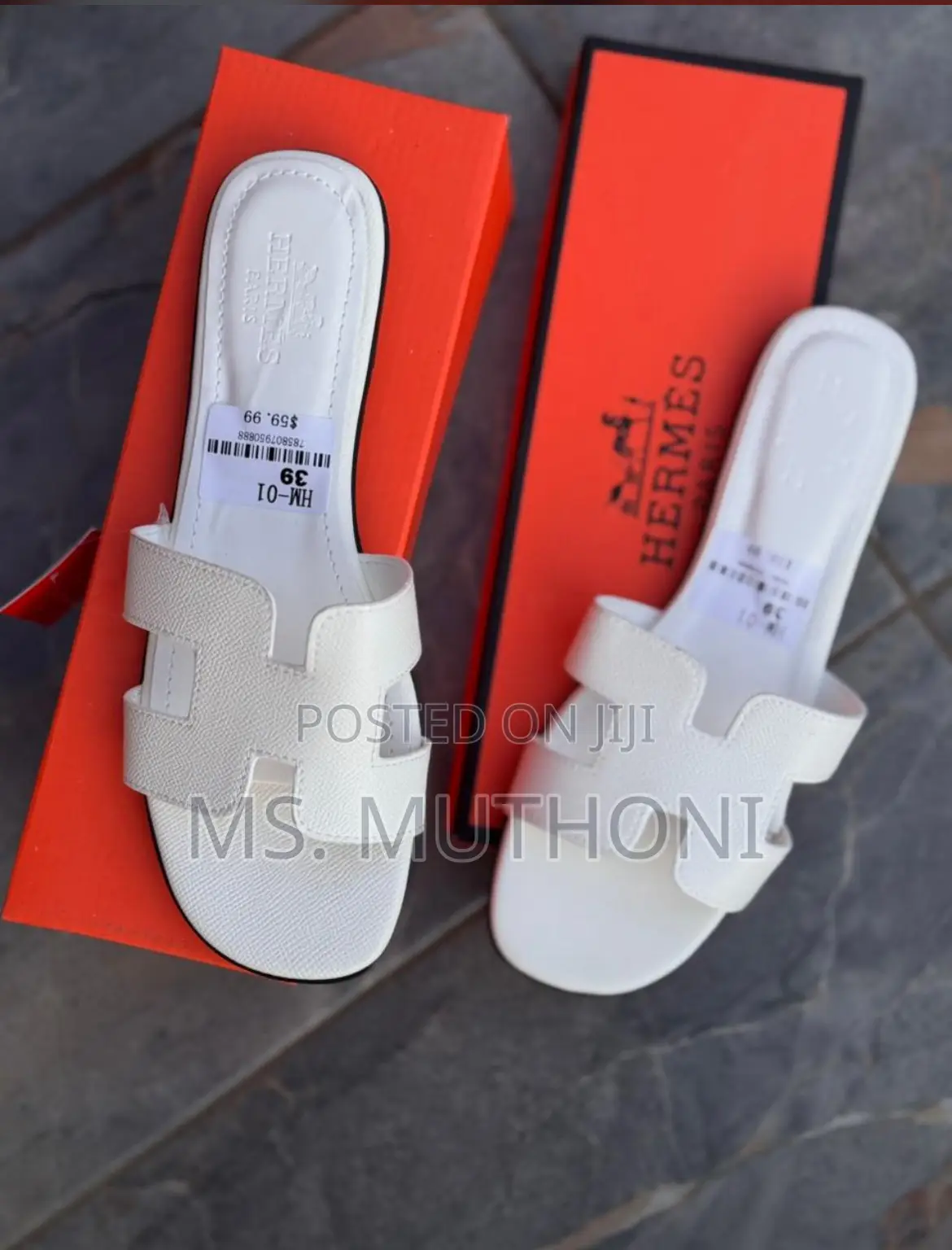 Ladies H€Rmes Sandals Size 37-42