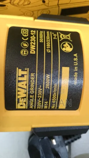 Dewalt 9inch High-Performance Angle Grinder.