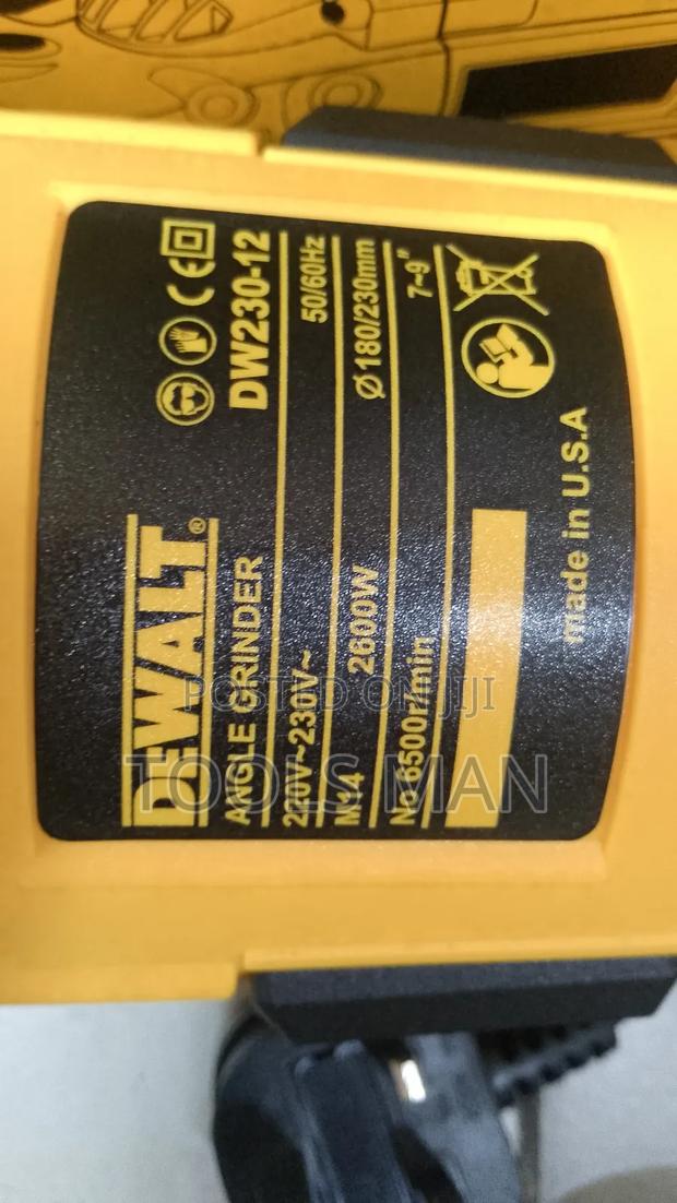 Dewalt 9inch High-Performance Angle Grinder. - thumbnail 2