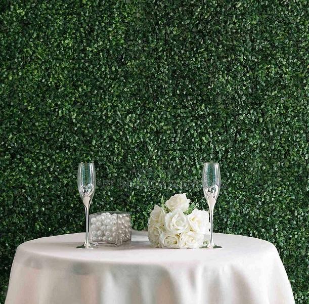Dining Area Artificial Hedge Panels