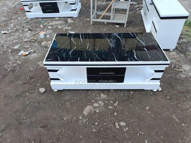 Black Glass Coffee Table