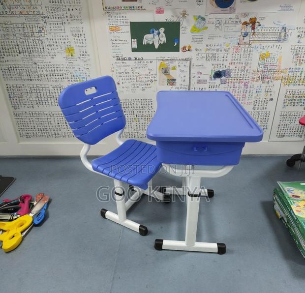 Kids Furniture; Modern Kids’ Study Desk and Chair for Classroom Home