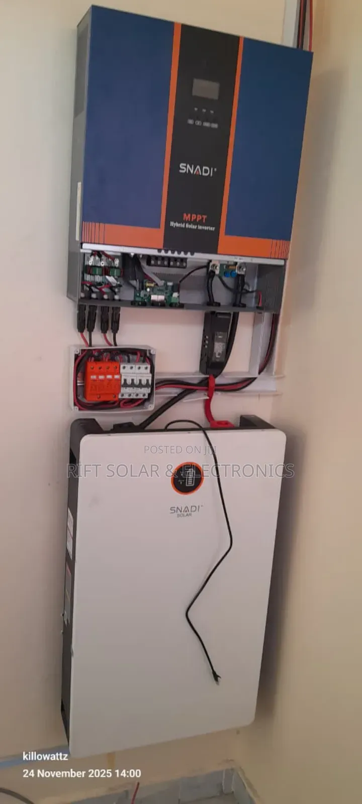11kva Hybrid Inverter - 10.26kw Lithium Solar Battery Total Off-Grid
