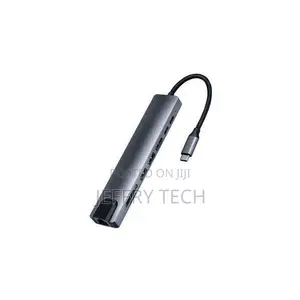 Usb Type C 8 in 1 Multi Function Hub - Grey