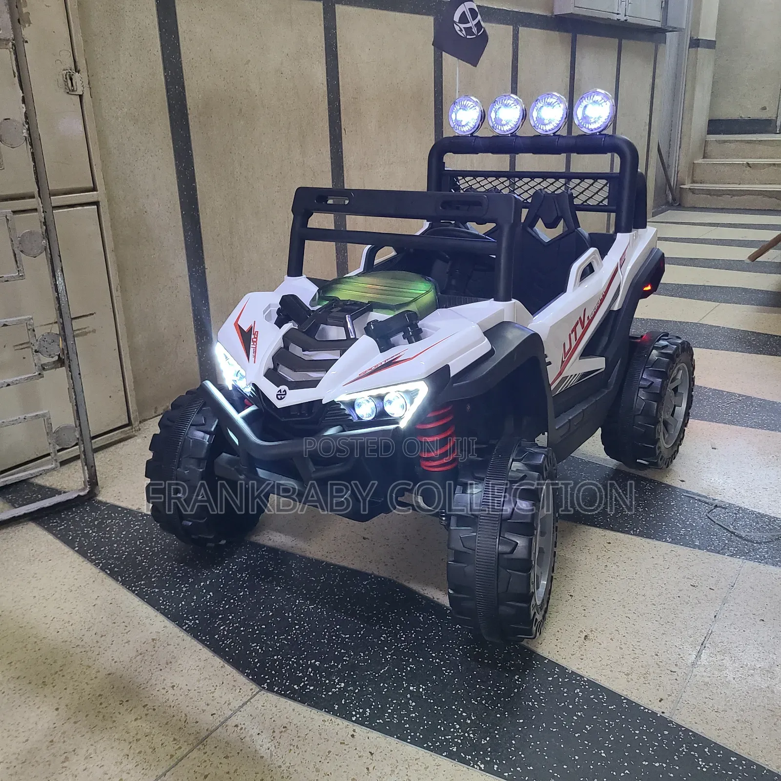 2-Seater Kids Rechargeable Ride-on Car. Jeep.