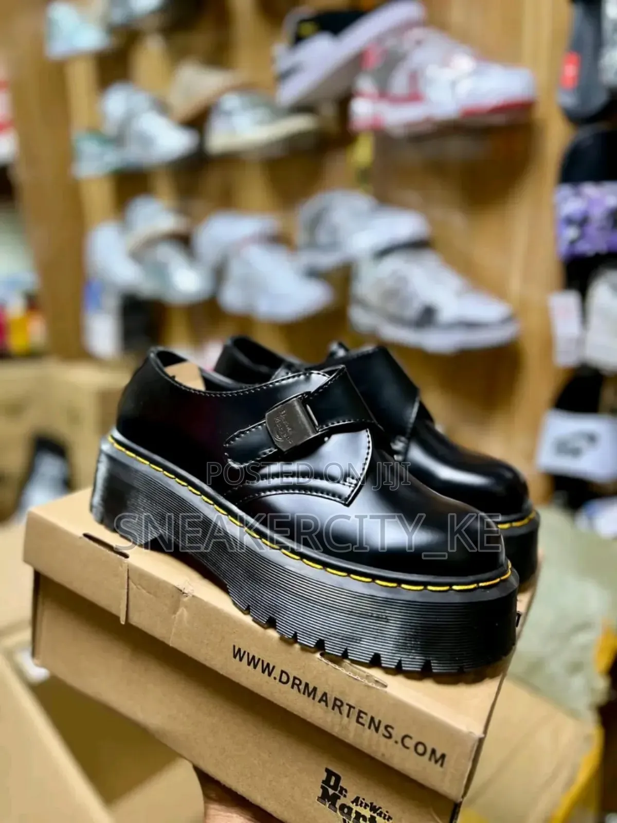 Dr Martens Bex Buckle Double Sole
