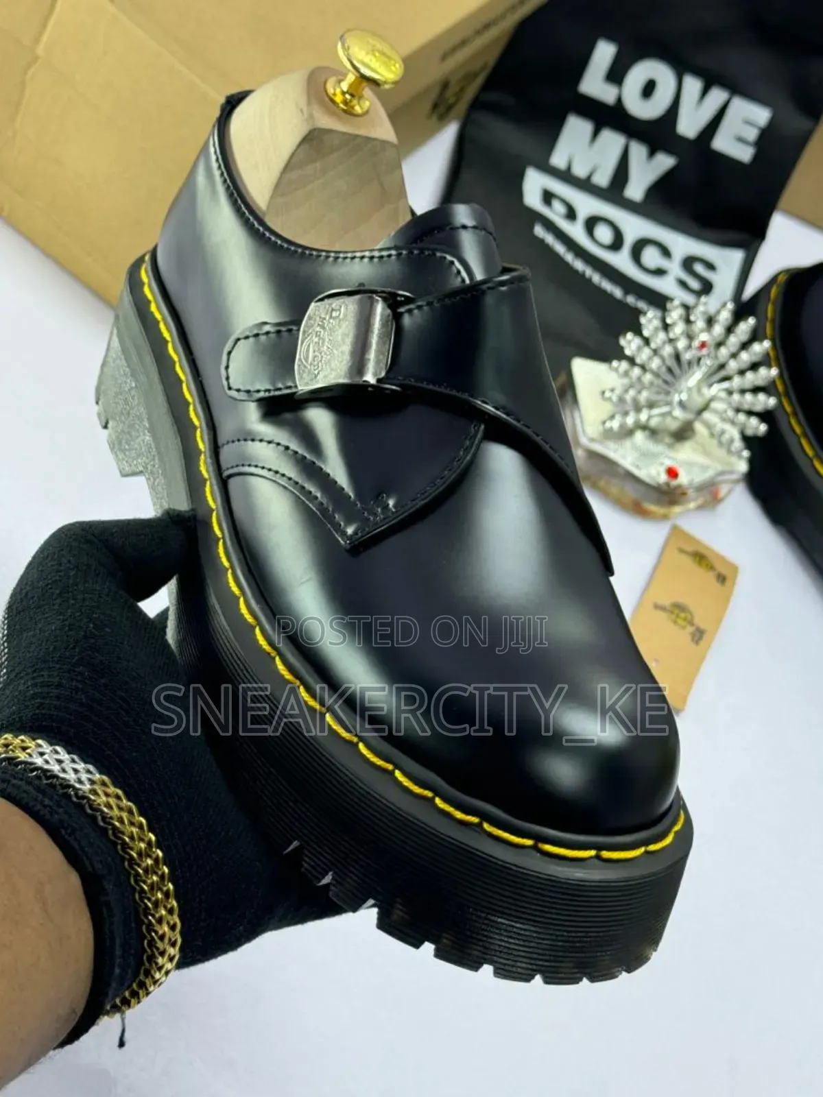 Dr Martens Bex Buckle Double Sole