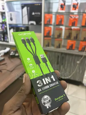Oraimo 3 in 1 Cable