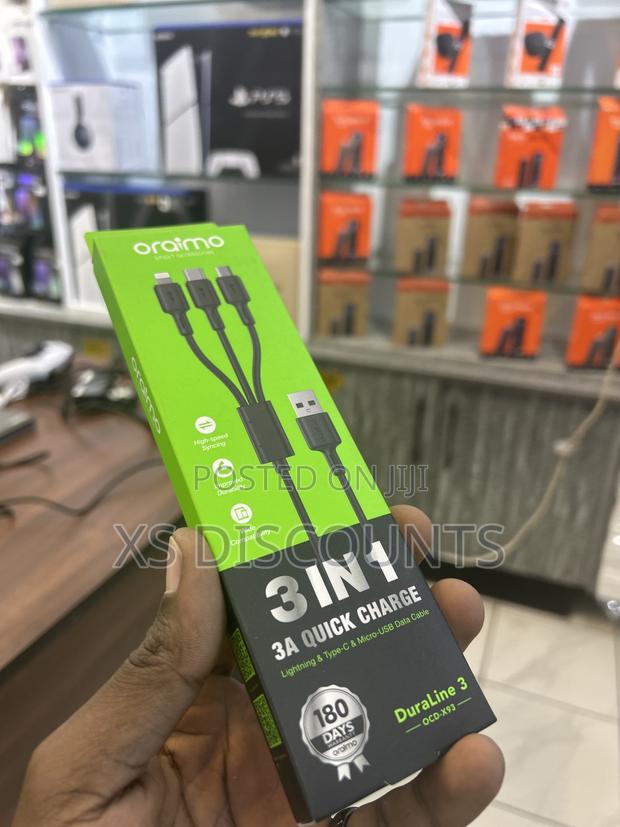 Oraimo 3 in 1 Cable