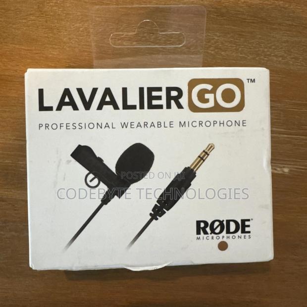 Rode Lavalier Go Lavalier Microphone for Wireless Go Systems - main view