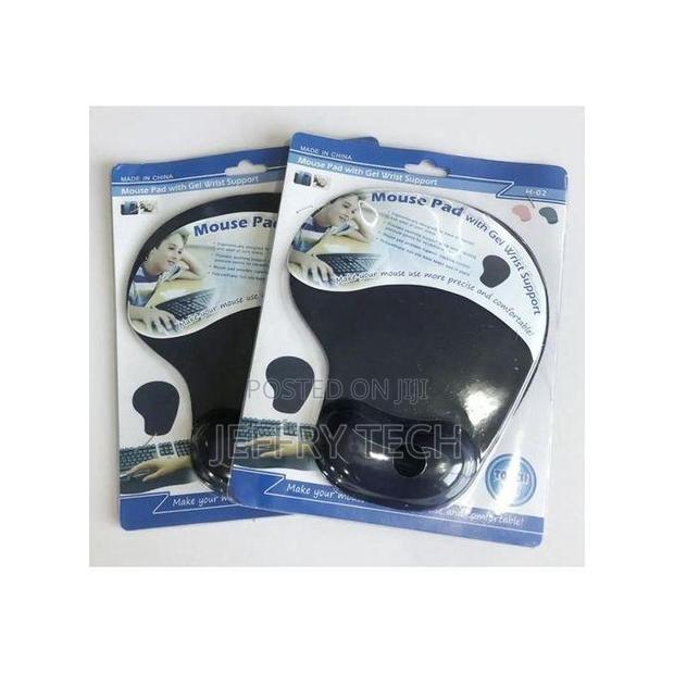 Ergonomic Gaming Mouse Pad With Wrist Rest Support Comfortable Lycra - main view