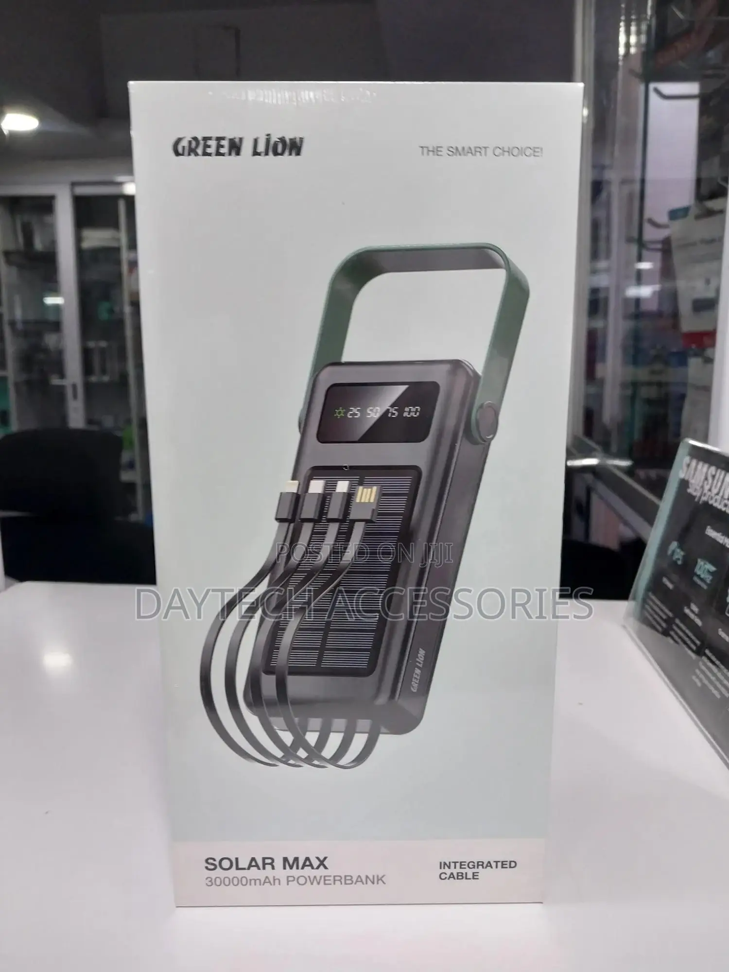 Green Lion Solar Max 30000mah Power Bank.