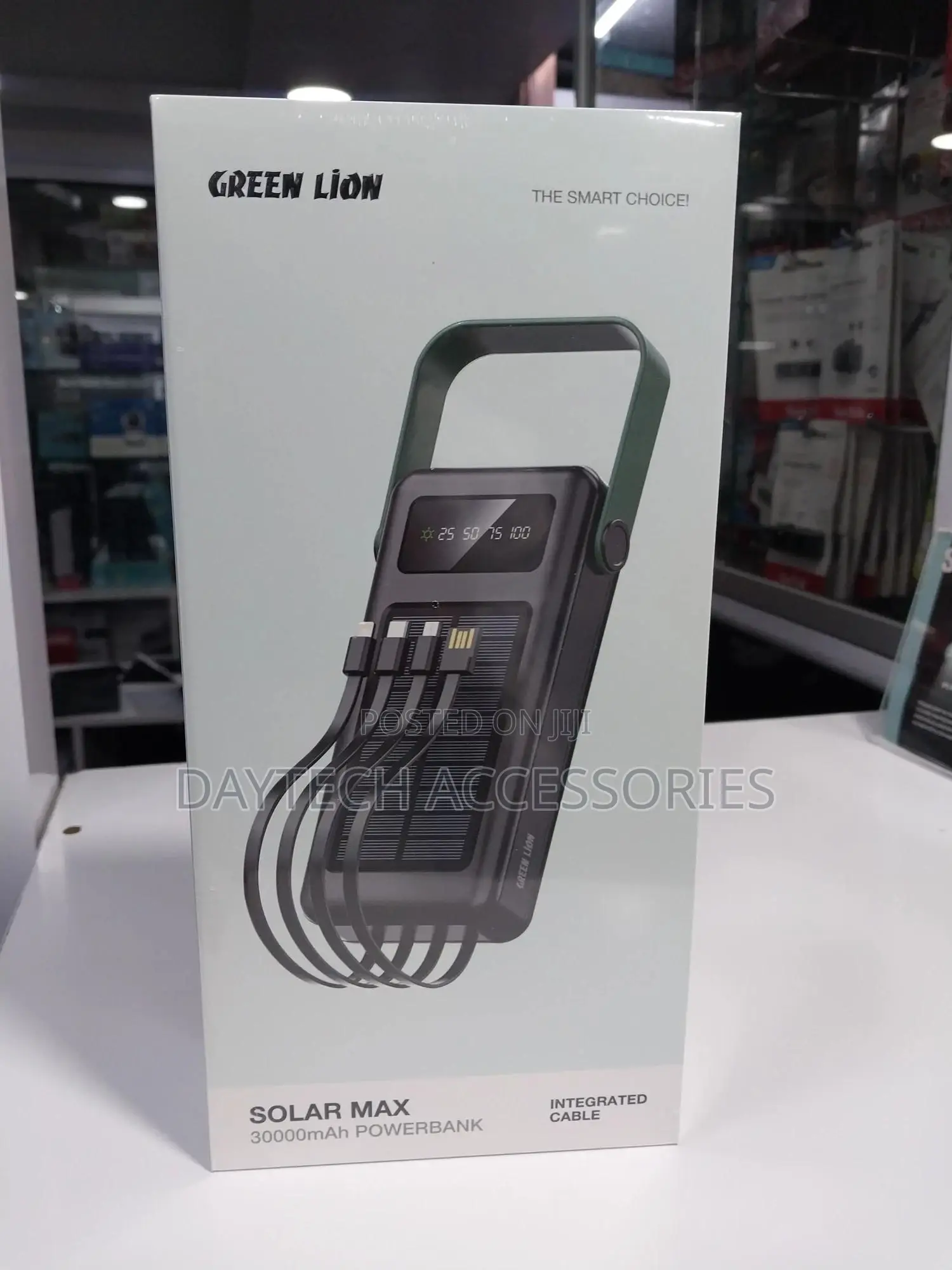 Green Lion Solar Max 30000mah Power Bank.