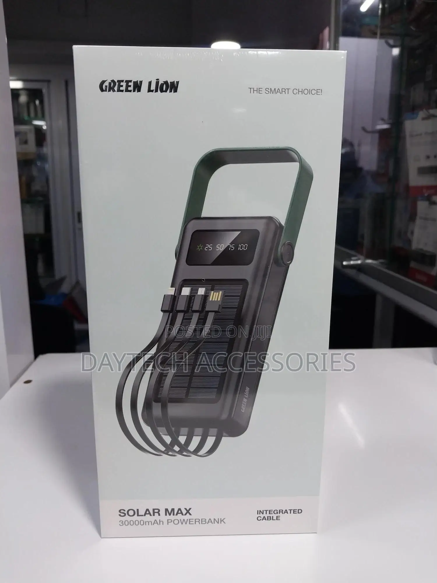 Green Lion Solar Max 30000mah Power Bank.