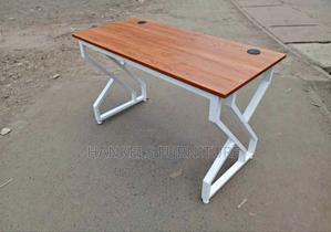 Compact Metal Table – Ideal for Study or Office - thumbnail 2