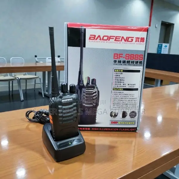 Baofeng Bf-888s Two Way Radio Walkie Talkie 5km Range Rechargeable