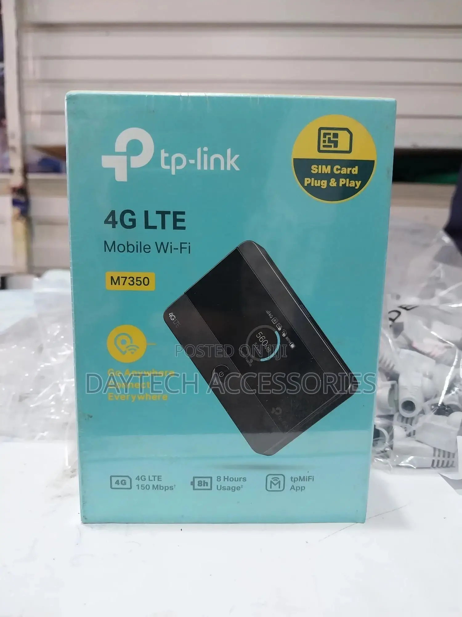 Tp-Link 4g Lte-Advanced Mobile Wi-Fi Router – Tl-M7350