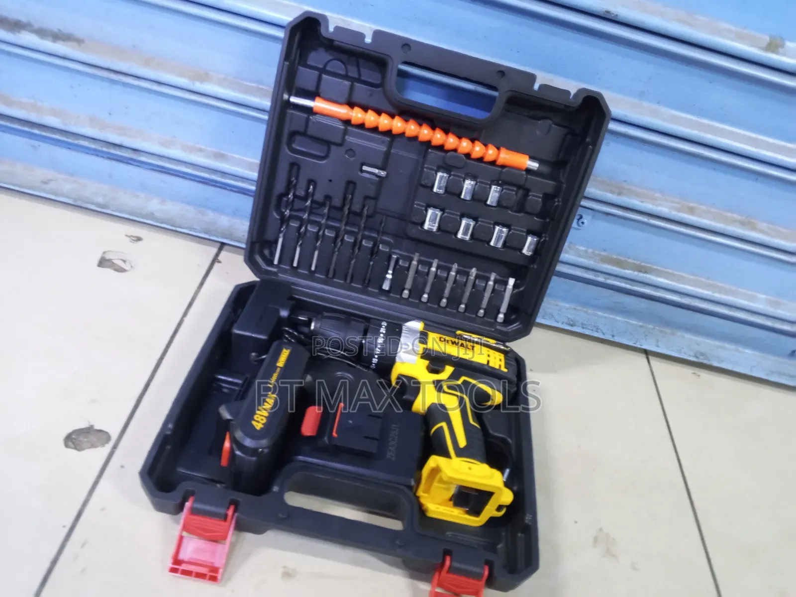 48v Cordless Drill Set