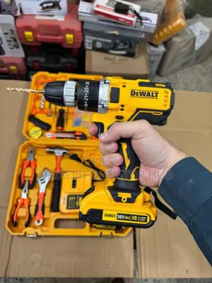 Cordless Drill and Professional Tool Set - thumbnail 2