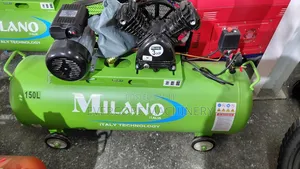 Milano Italia 150litres Single Phase Air Compressor Machine Two Piston
