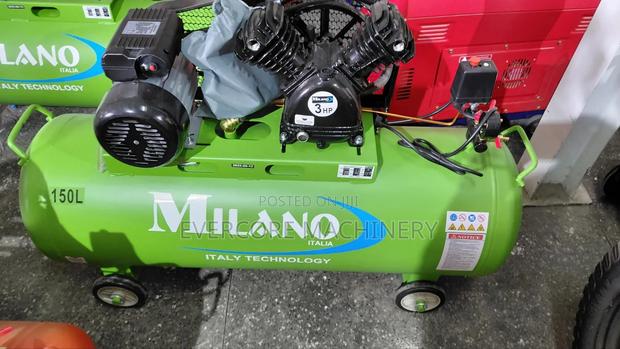 Milano Italia 150litres Single Phase Air Compressor Machine Two Piston - main view
