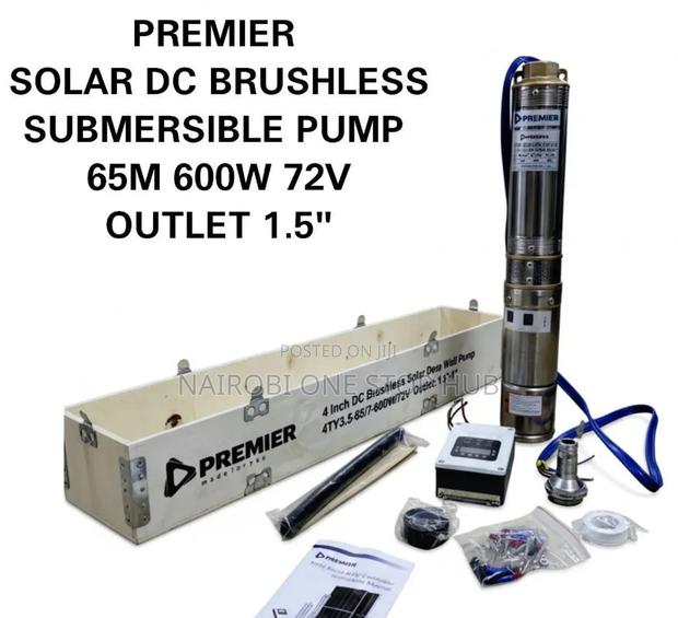 Premier Solar Dc Brushless Submersible Pump. - main view