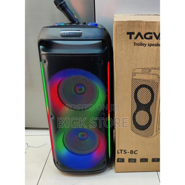 Tagwood Rechargeable Party Box With Microphone and Remote Model LTS 8c - main view