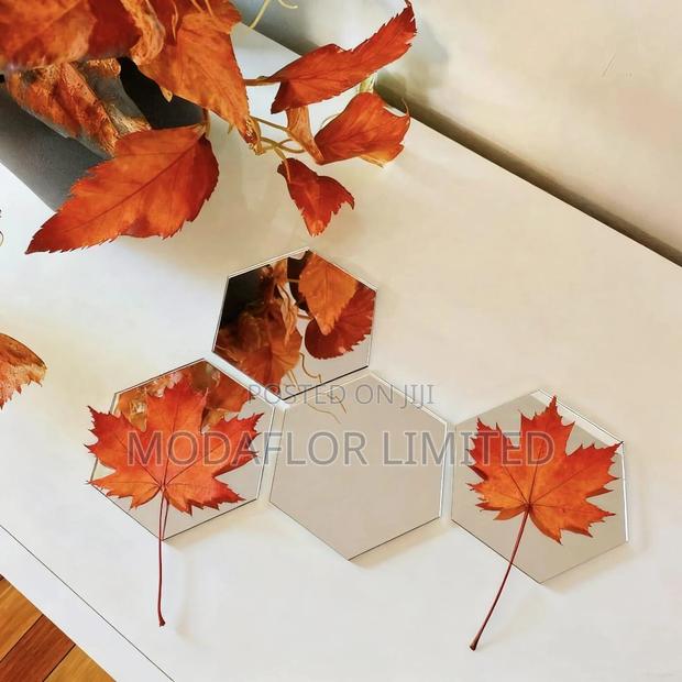 Modern Hexagon Home Decor Mirrors