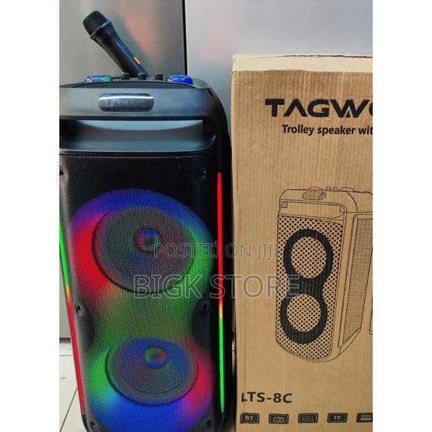Tagwood Rechargeable Party Box Microphone ,Remote Model:Lts 8c