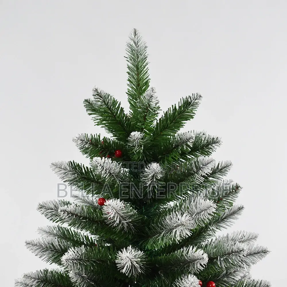 Christmas Trees With Cones and Berries High Quality