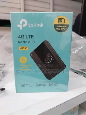 The Tp-Link M7350 4g Lte Mobile Wi-Fi Router.
