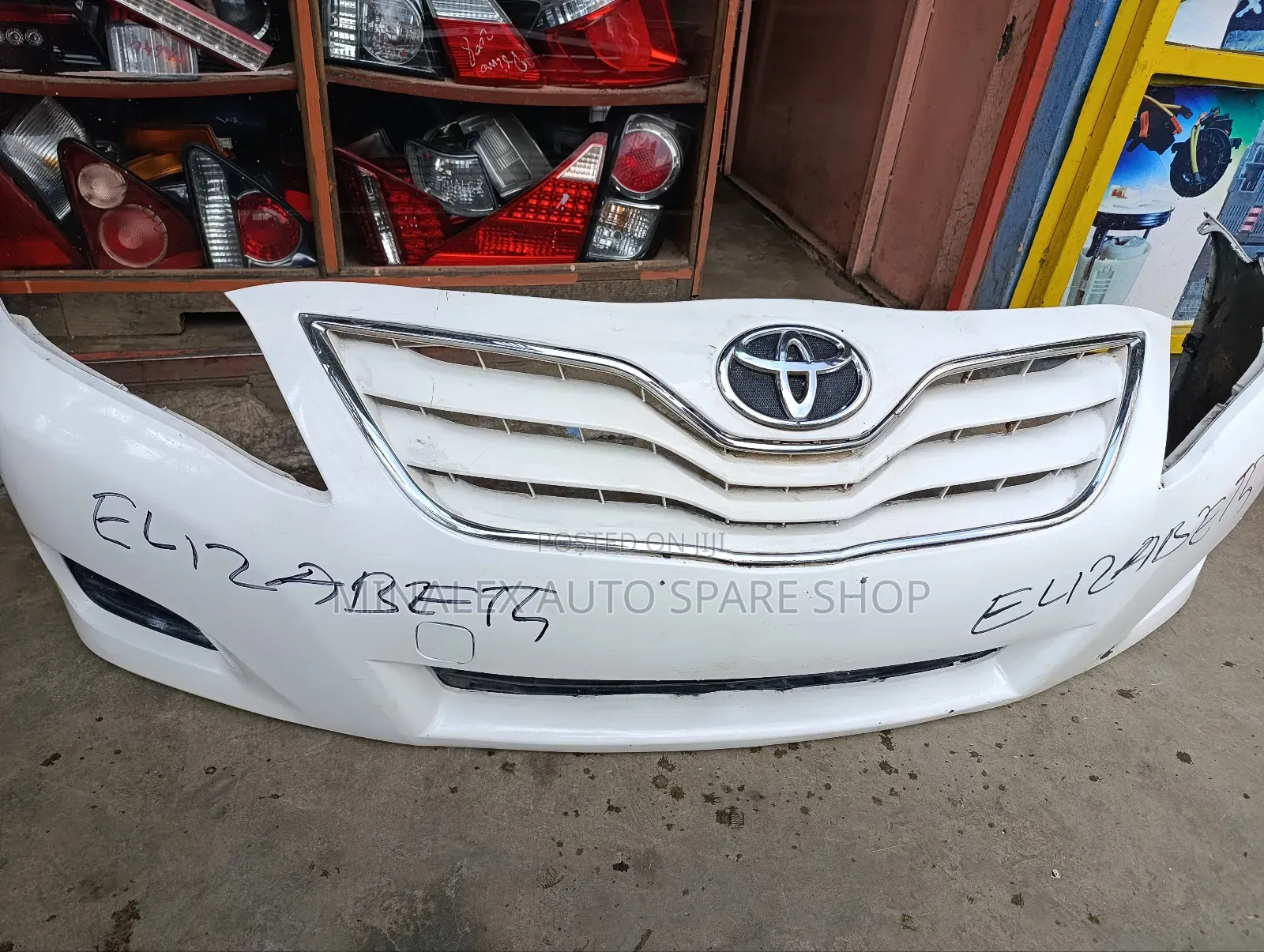 Camry Front Bumper Complete With Covers And Grill