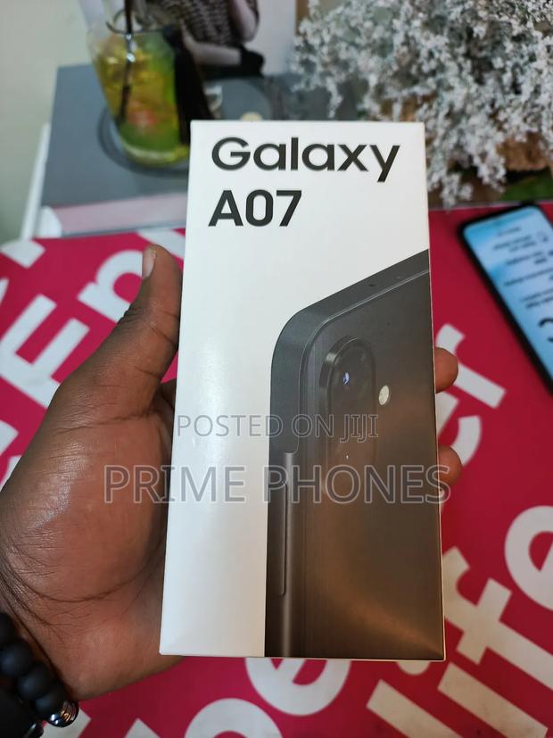 New Samsung Galaxy A07 4G 128 GB Black