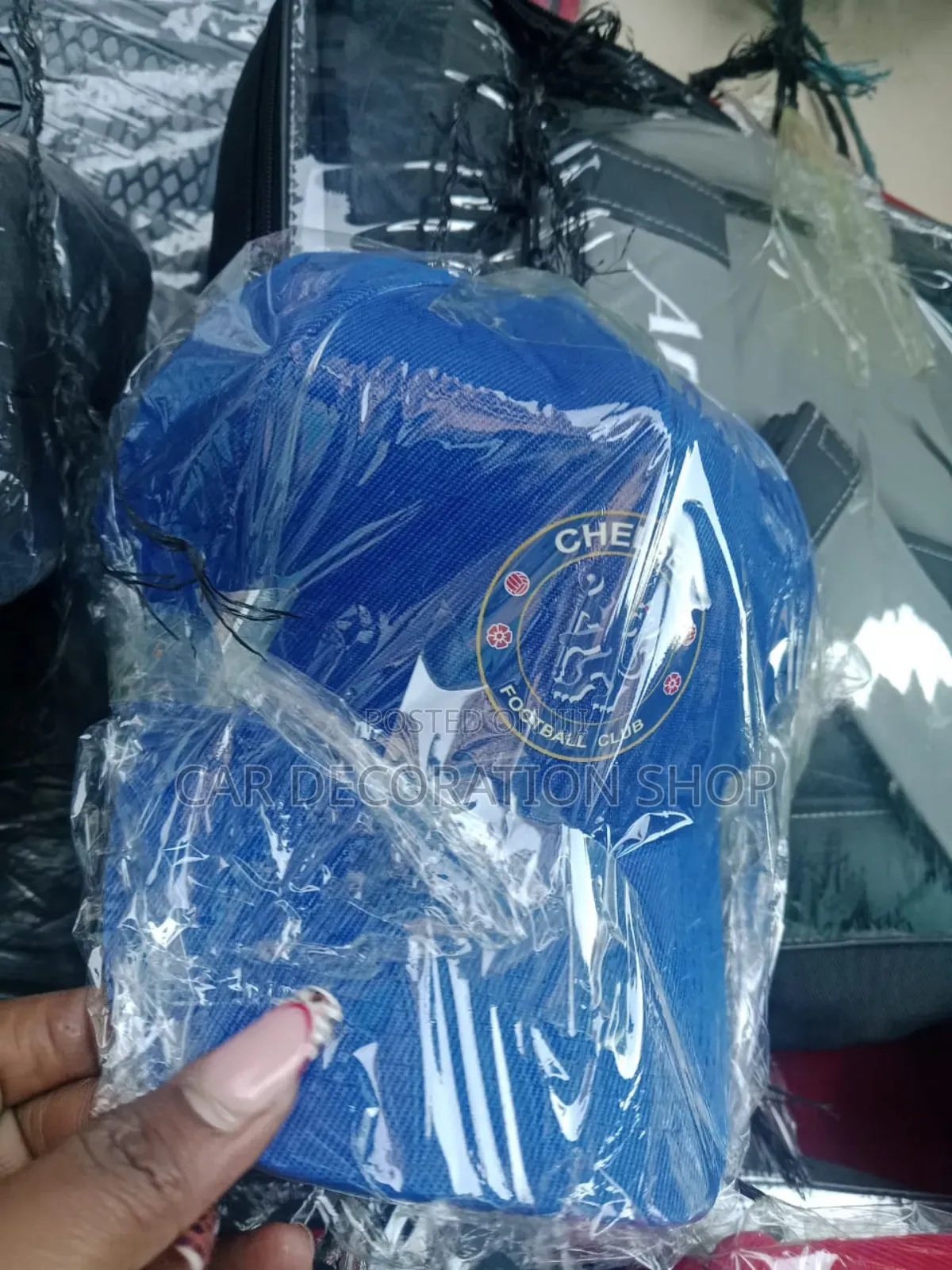 Blue Chelsea Football Club Fan Caps