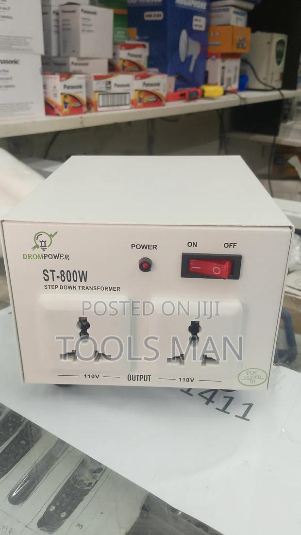 Drom Power St-800w Step-Down Transformer.