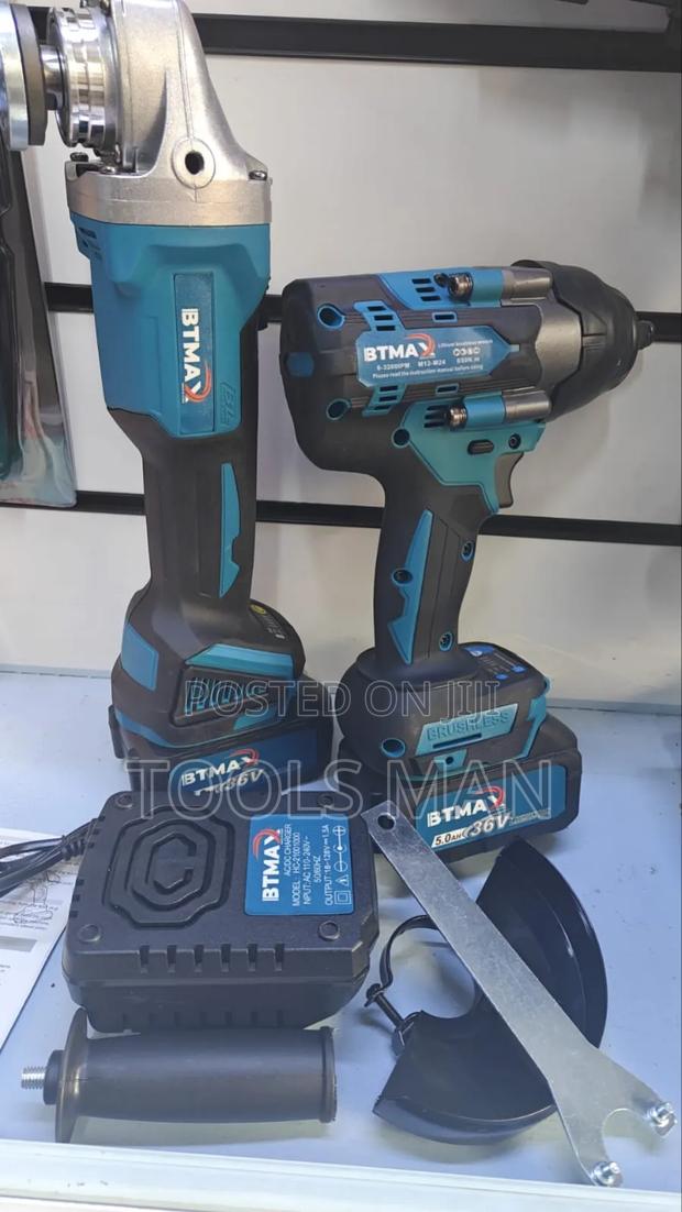Btmax 36v Brushless Power Tool Combo Kit. - thumbnail 2