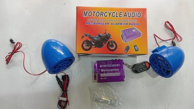 Motorcycle Mp3 Fm Radio With Alarm System - main view