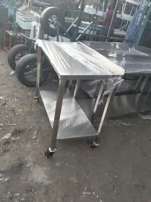 Stainless Steel Working Table With Wheels