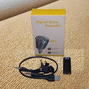 Portable Usb Voice Recorder With Clear Hd Audio Recording
