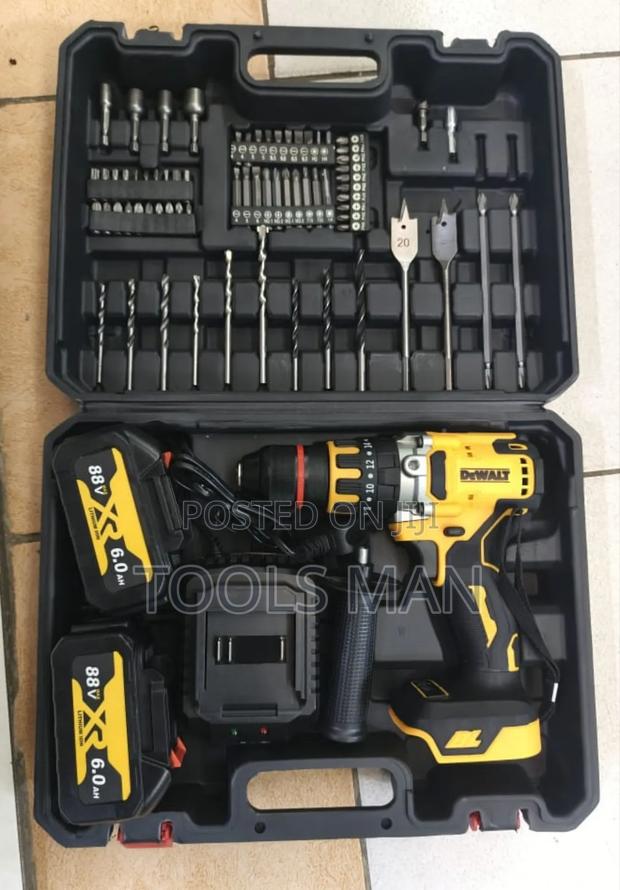 Dewalt 88v Cordless Electric Hammer Drill Set.