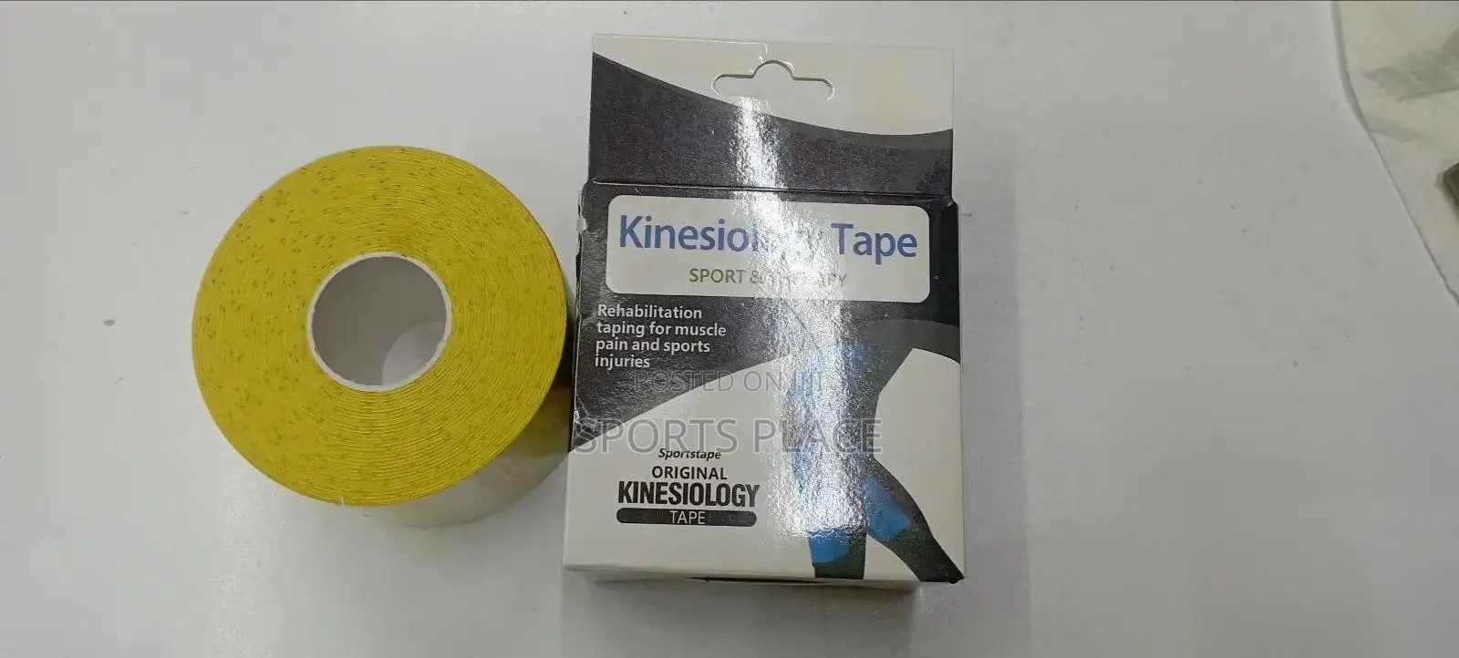Yellow K-Tape for Sport and Therapy