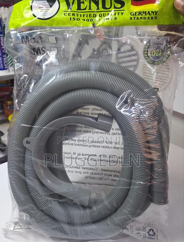 Venus Ultraflex Washing Machine Drain Pipe – 3m - main view