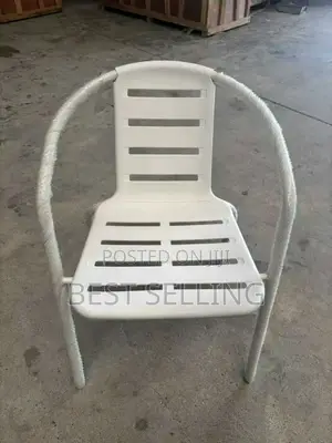 White Outdoor Seat